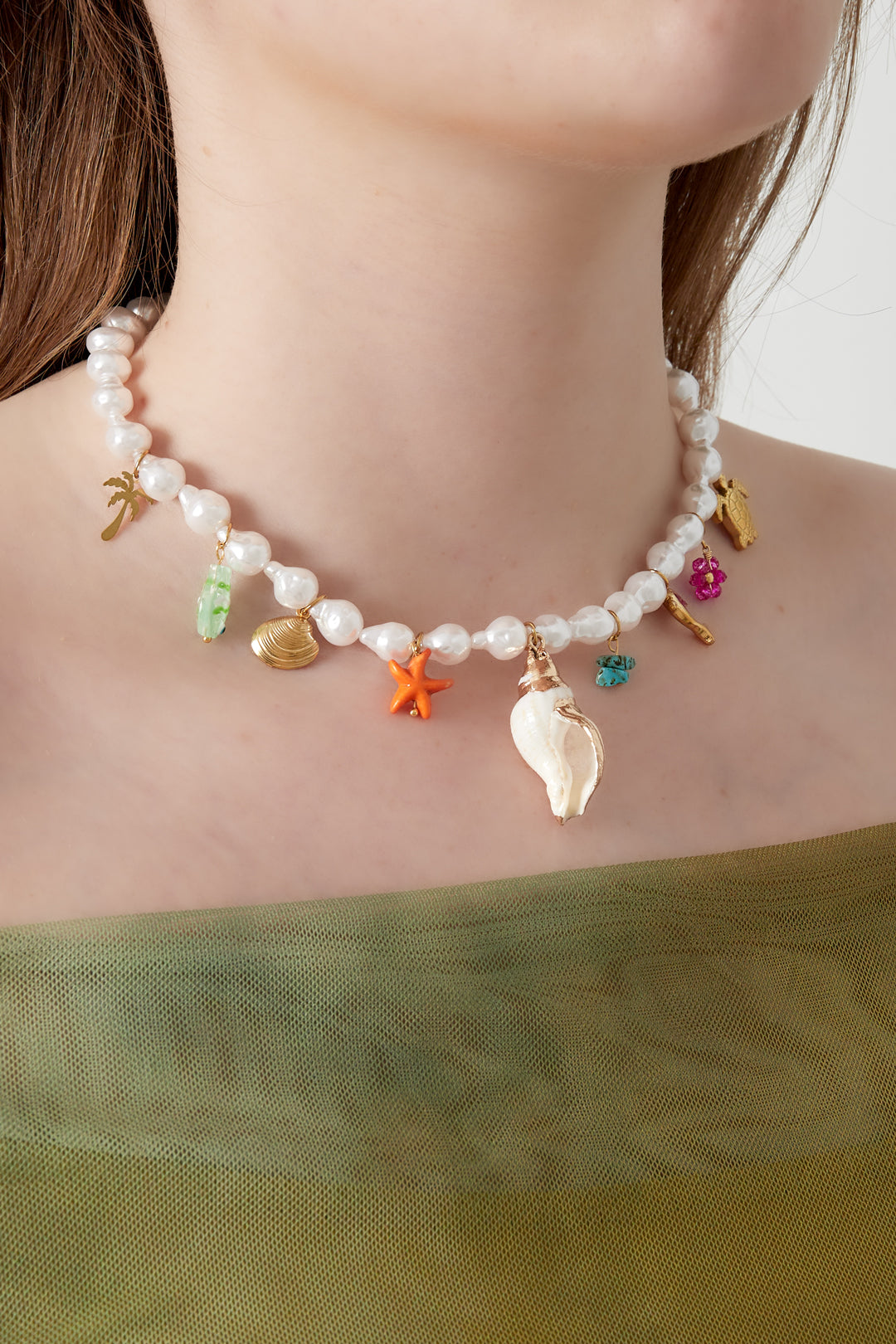 Beach charms Necklace