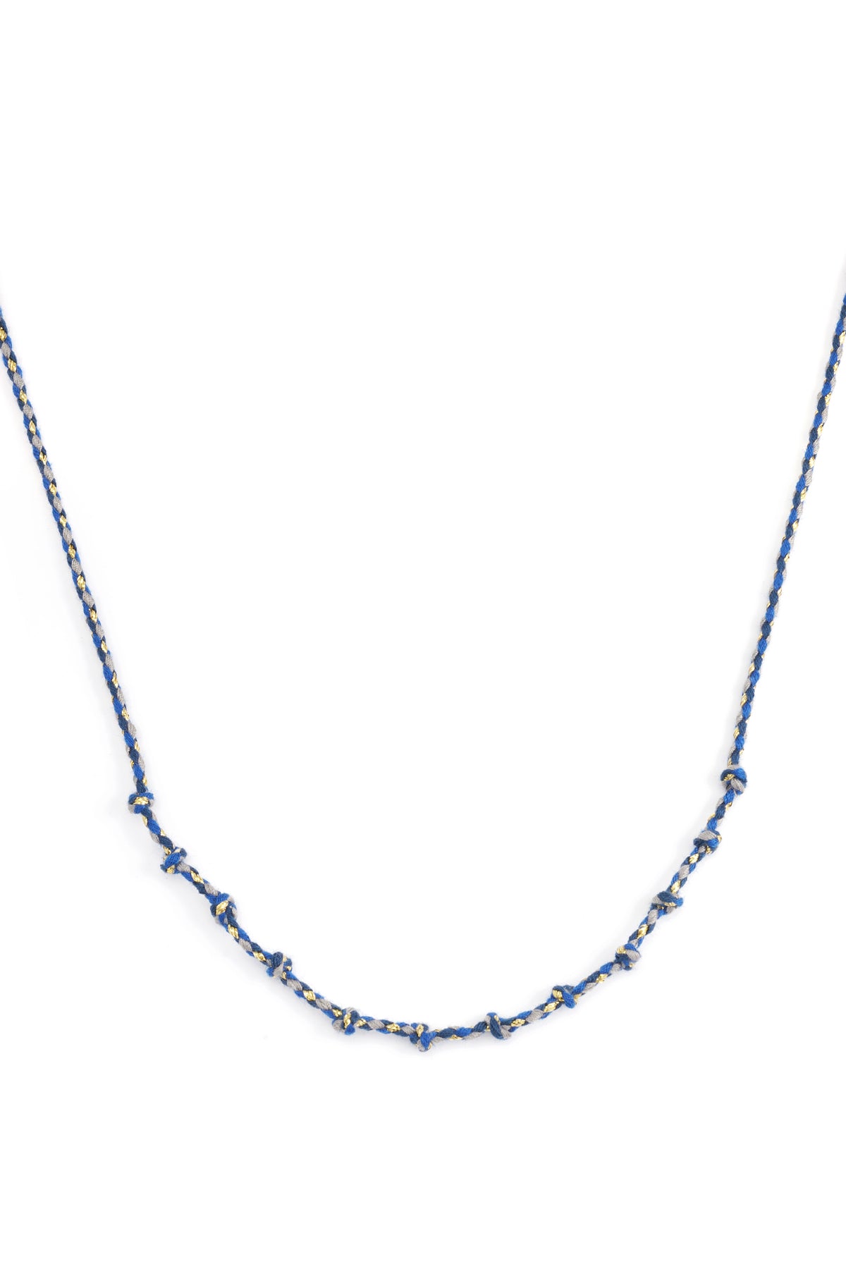 Korte katoenen ketting – multicolor