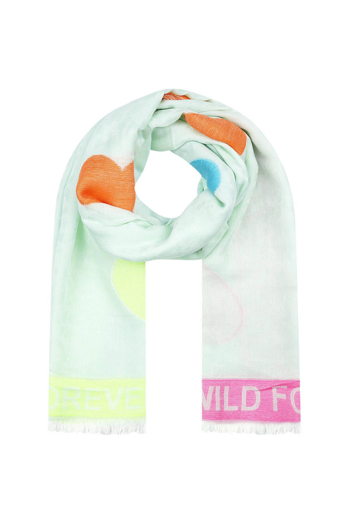 Dames sjaal verschillende kleuren