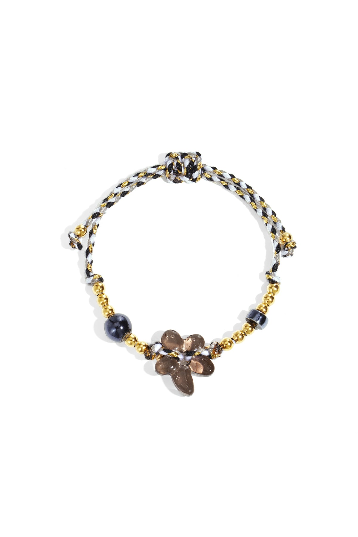 Kralenarmband met bloem verschillende kleuren – product