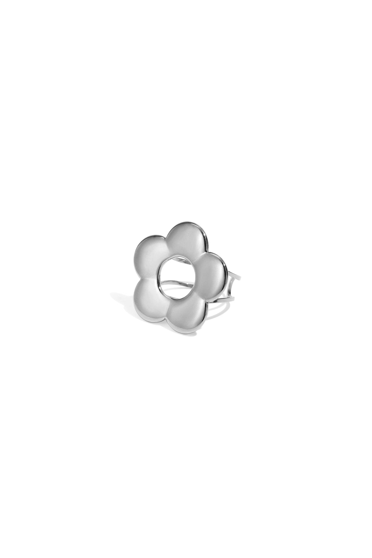 Statement ring met bloem