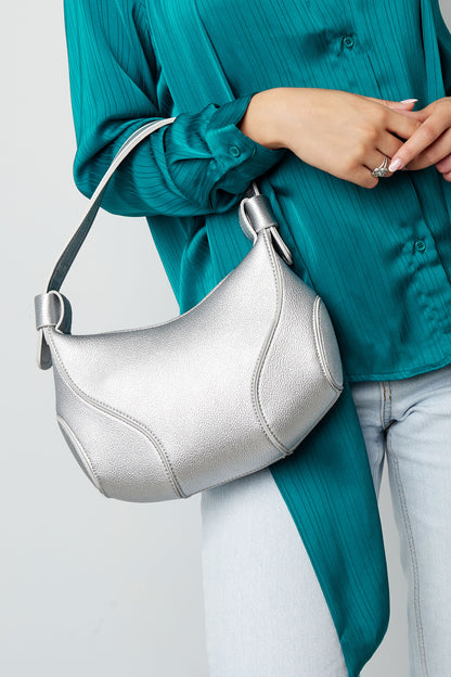 Shoulder bag glam - Silver Color color