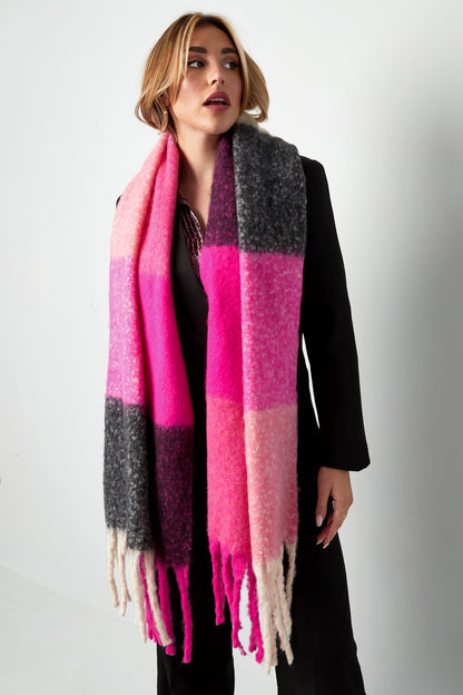 Scarf ombre multi