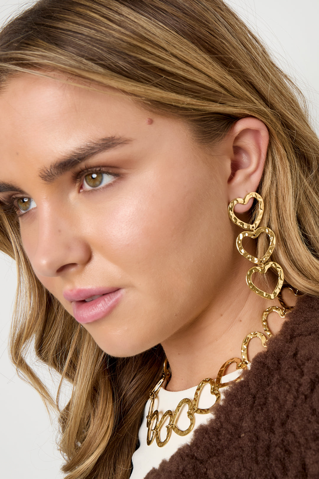 Hartvormige oorhangers