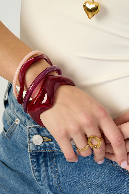 Acryl armbanden onregelmatige vorm Casual Dagelijks 