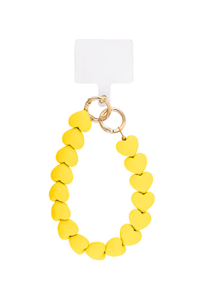 Telefoonsnoeren met een vet hart