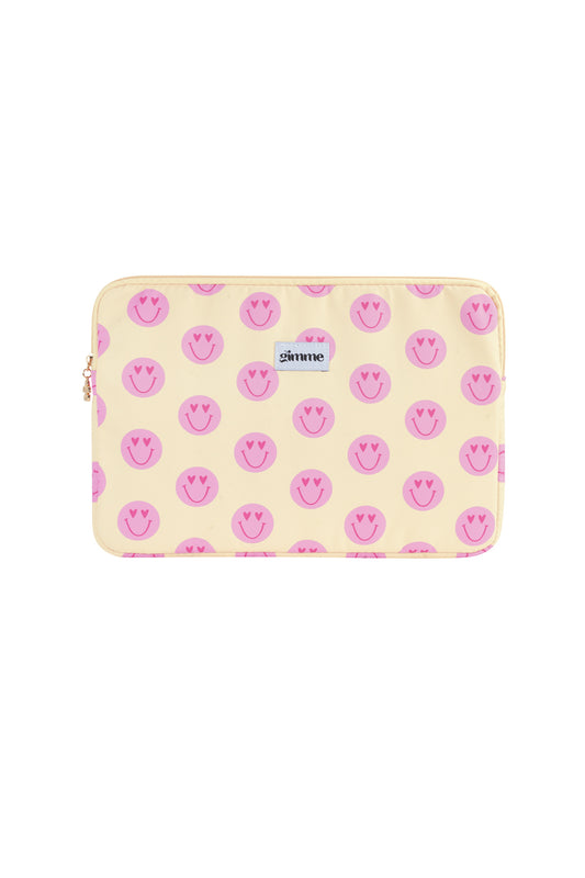 Gimme Smiling Face Laptop Case - 13 inches