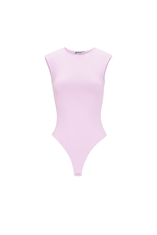 Knitted Nylon Shapewear Bodysuit Basic Solid Color Spring/Summer