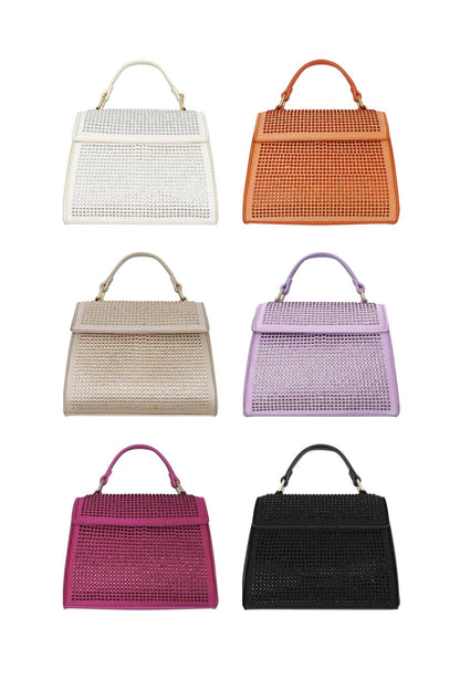 Handtas met strass