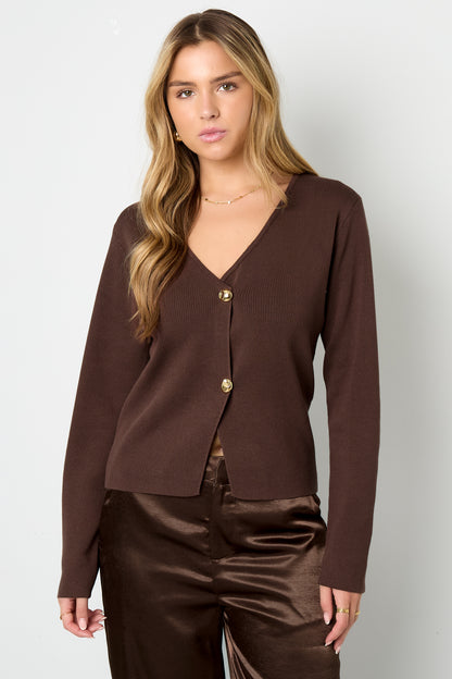 Viscose Knitted Women's Cardigan Casual Solid Color Fall/Winter