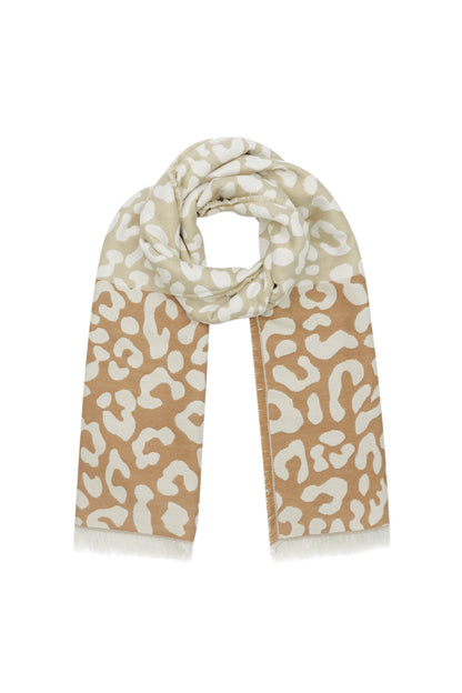 Winter scarf leopard lover