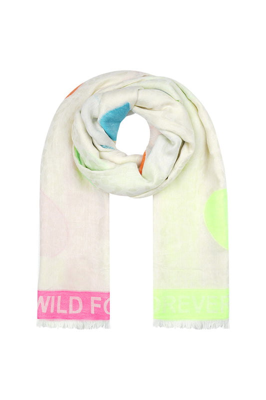 Dames sjaal verschillende kleuren