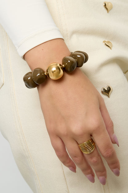 Kralenarmband – retro stijl