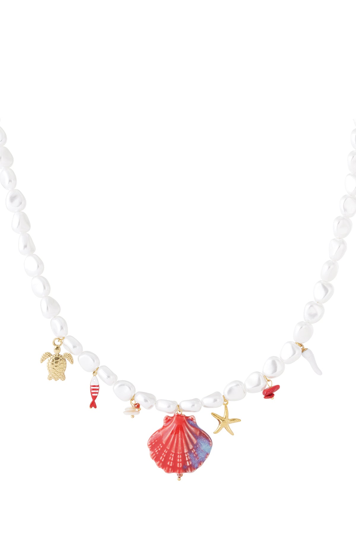 Artificial Pearl Beaded Necklaces Turtle Casual Holiday/Beach Simple Series Women's jewelry