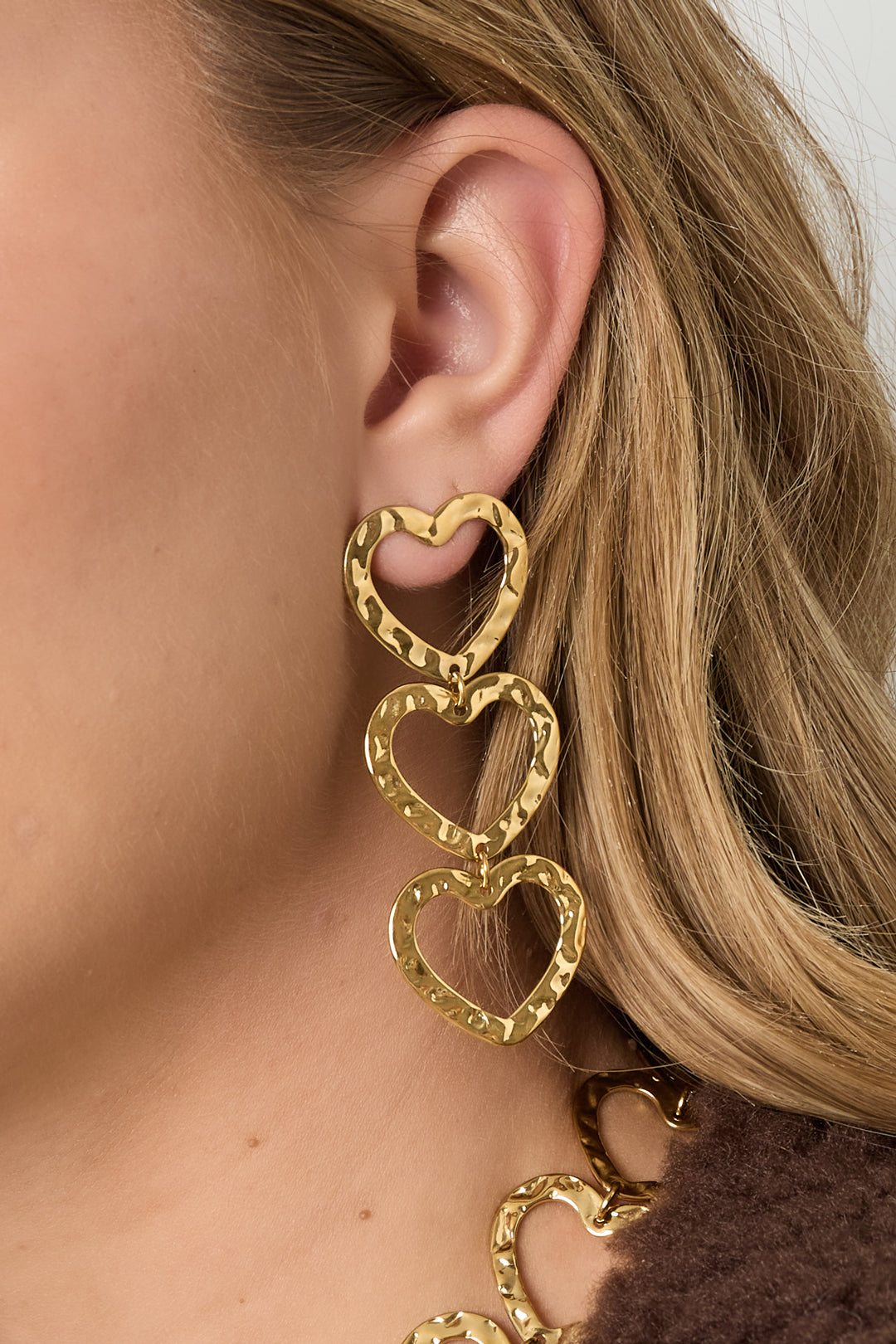 Hartvormige oorhangers