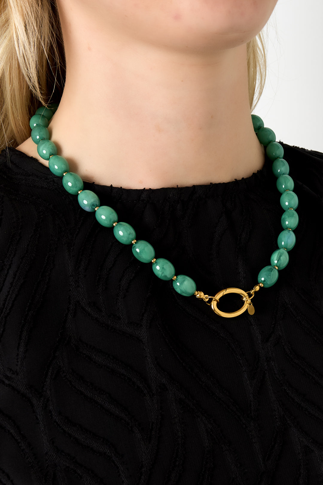 Acryl kralenketting – statement