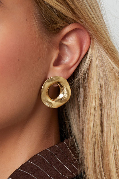 Oorbellen met ronde vorm