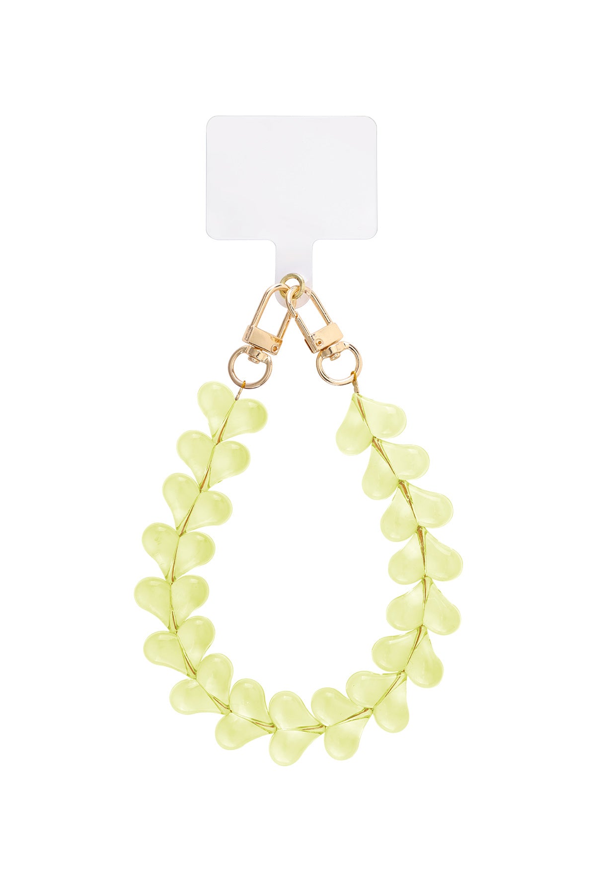 Kleine hartjes telefoonsnoeren