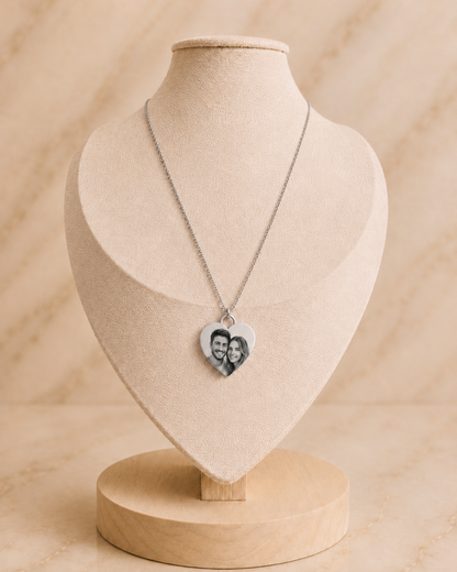 Minimalistische Ankerketting met Gepersonaliseerde Bedel