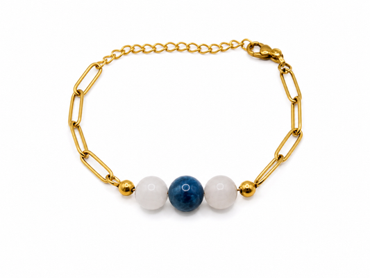 Apatiet & Rozenkwarts Armband