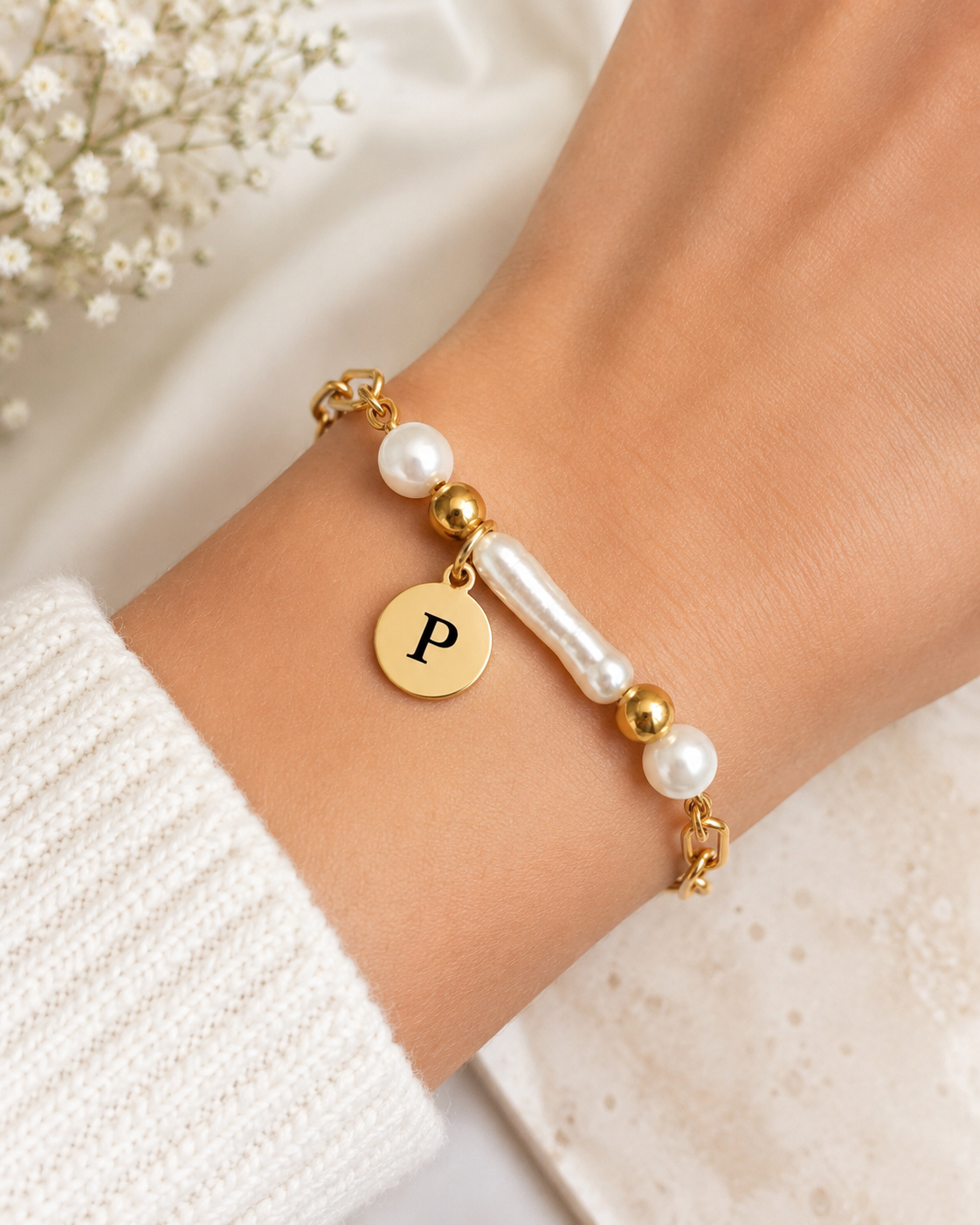 Sieradenset Elegante Parels