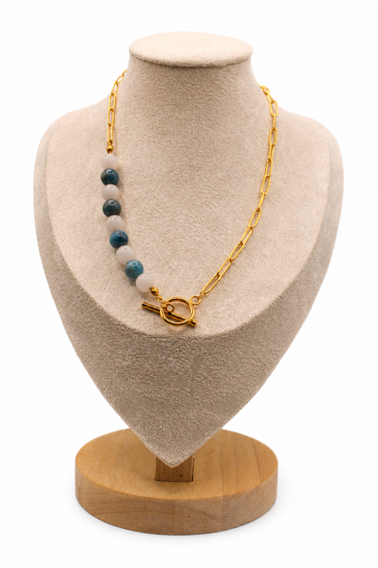 Apatiet & Rozenkwarts Ketting