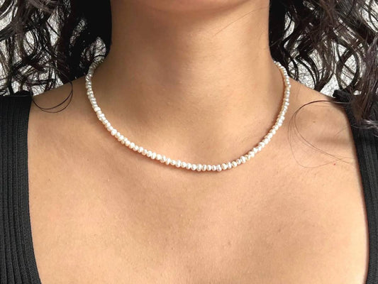 Parel Ketting - Elegante Sieraden met Zoetwaterparels