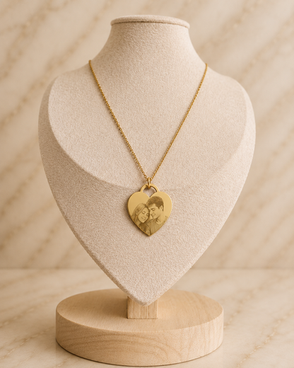 Minimalistische Ankerketting met Gepersonaliseerde Bedel