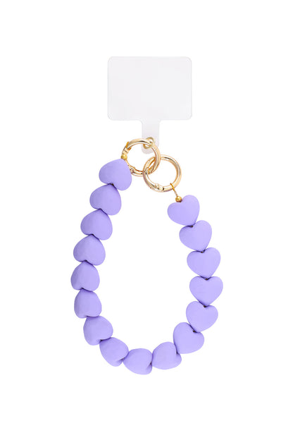 Telefoonsnoeren met een vet hart