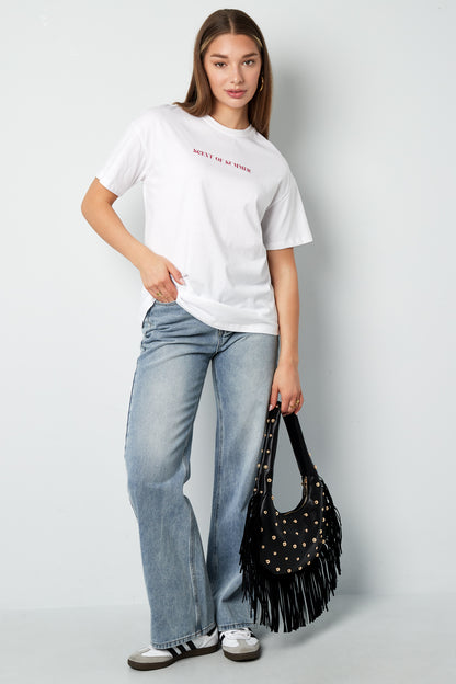 Studded handtas – punk stijl