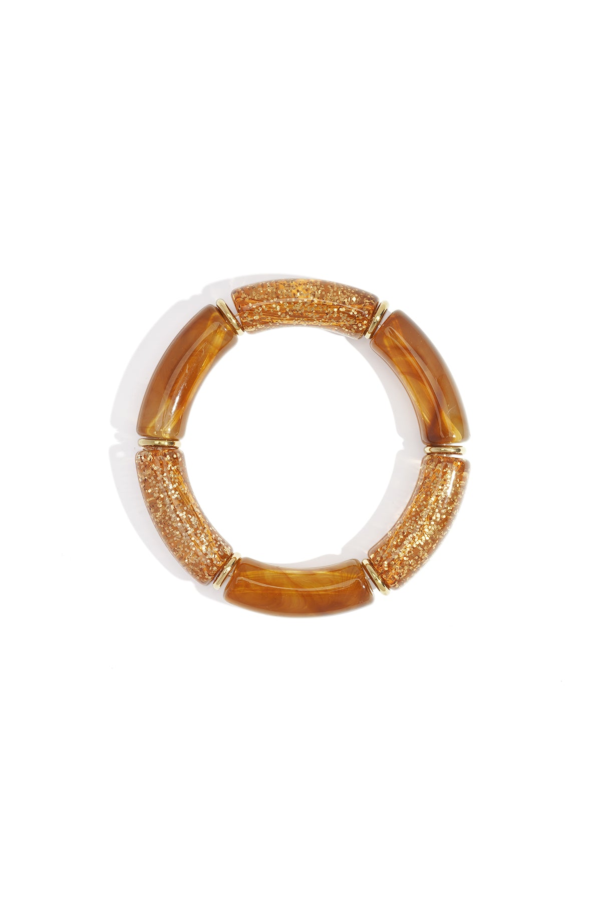 Acrylic kralenarmband retro style