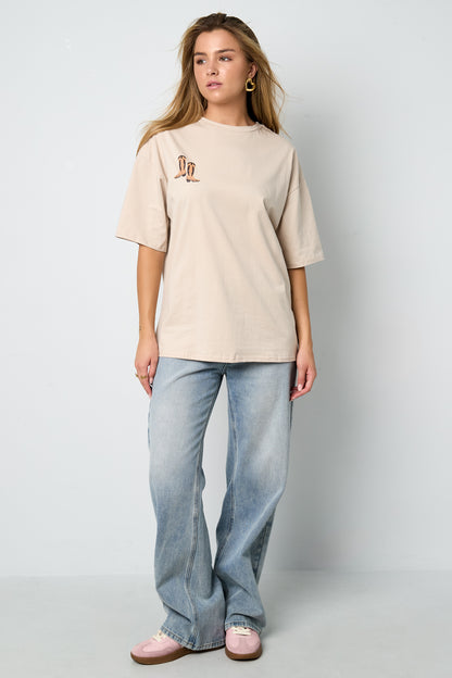 Cotton Knitted Women's T-shirt Casual Cartoon