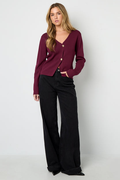 Viscose Knitted Women's Cardigan Casual Solid Color Fall/Winter