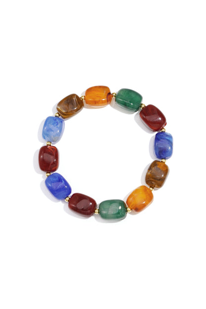 Retro kralenarmband – acryl