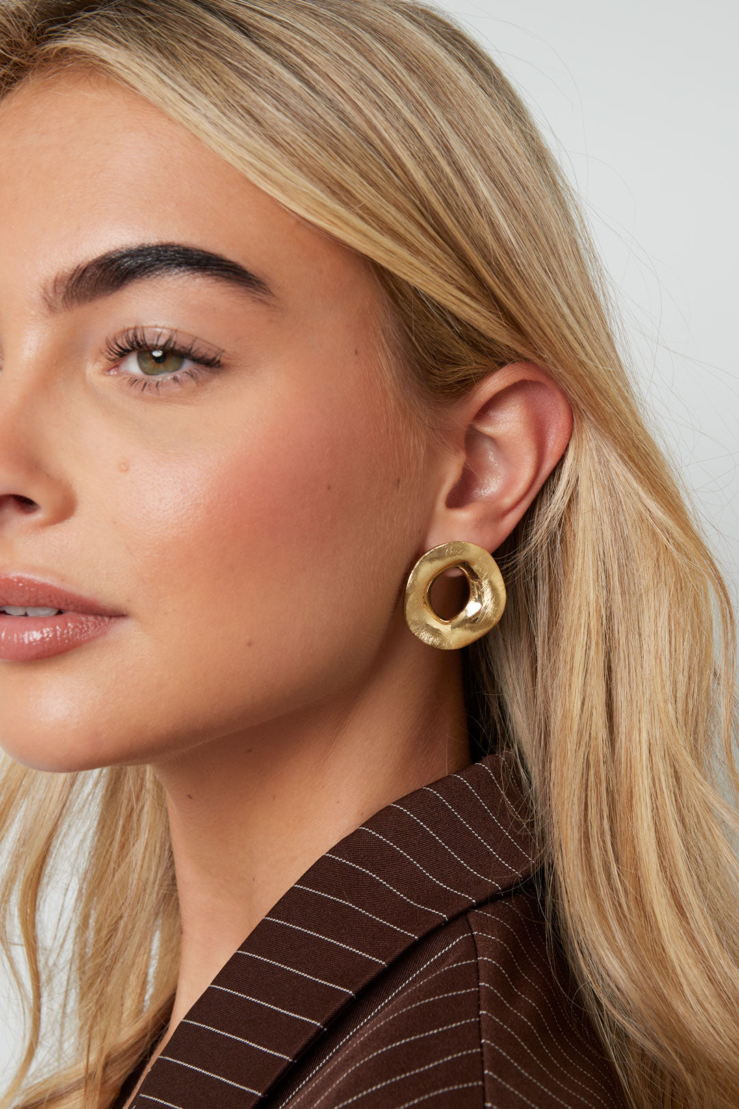 Oorbellen met ronde vorm