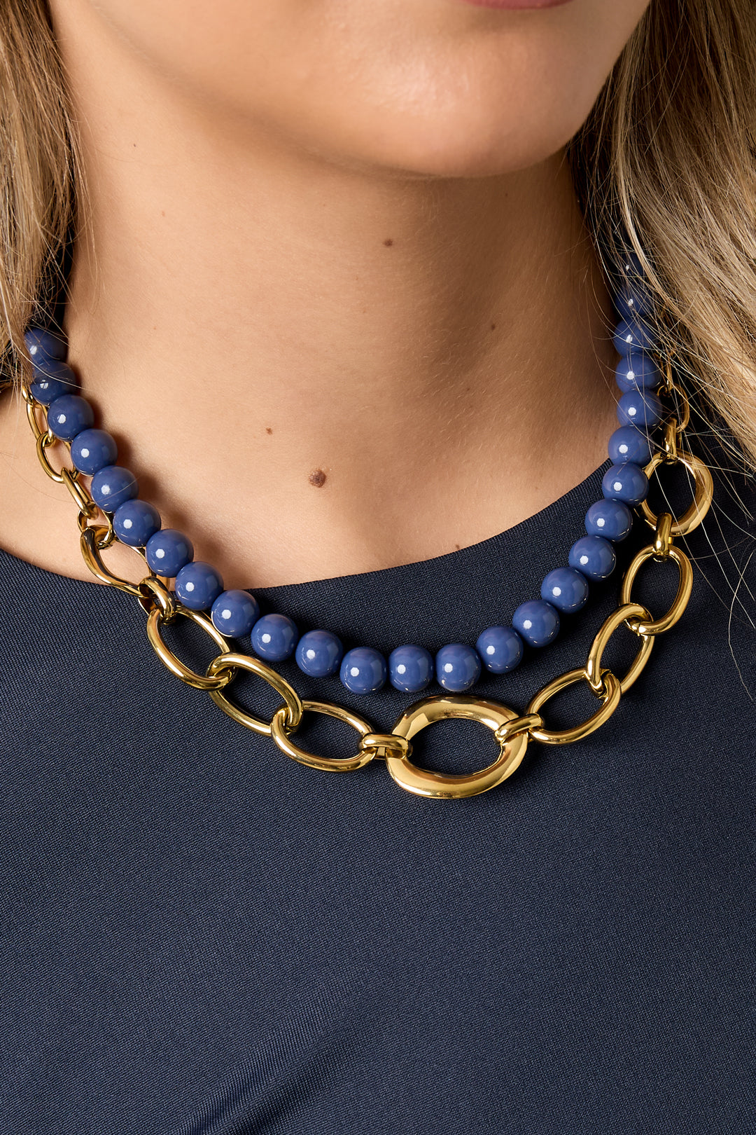 RVS schakelketting – kort