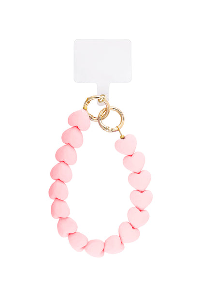 Telefoonsnoeren met een vet hart