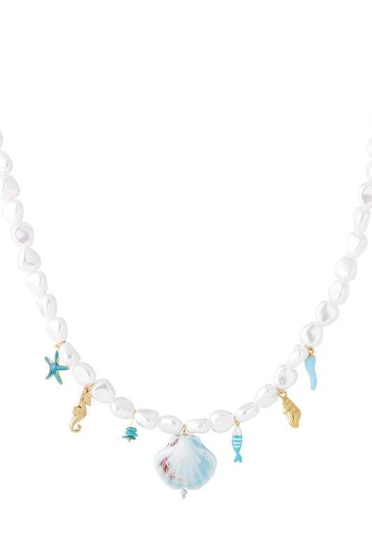 Artificial Pearl Beaded Necklaces Turtle Casual Holiday/Beach Simple Series Women's jewelry